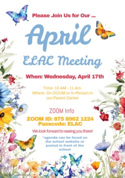 ELAC Meeting